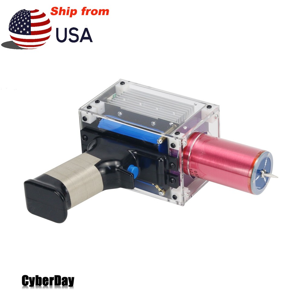 US Enhanced Version Tesla Coil Gun Magnetic Energy Generator 3rd Generation Plus