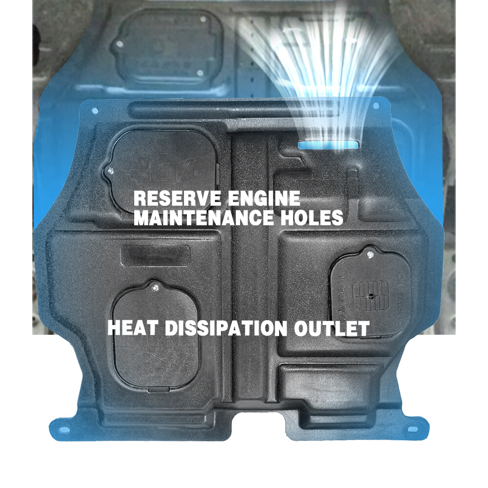 Engine Splash Shield For Chevrolet Trax 2015-2022Auto Under Guard Mudguard Black