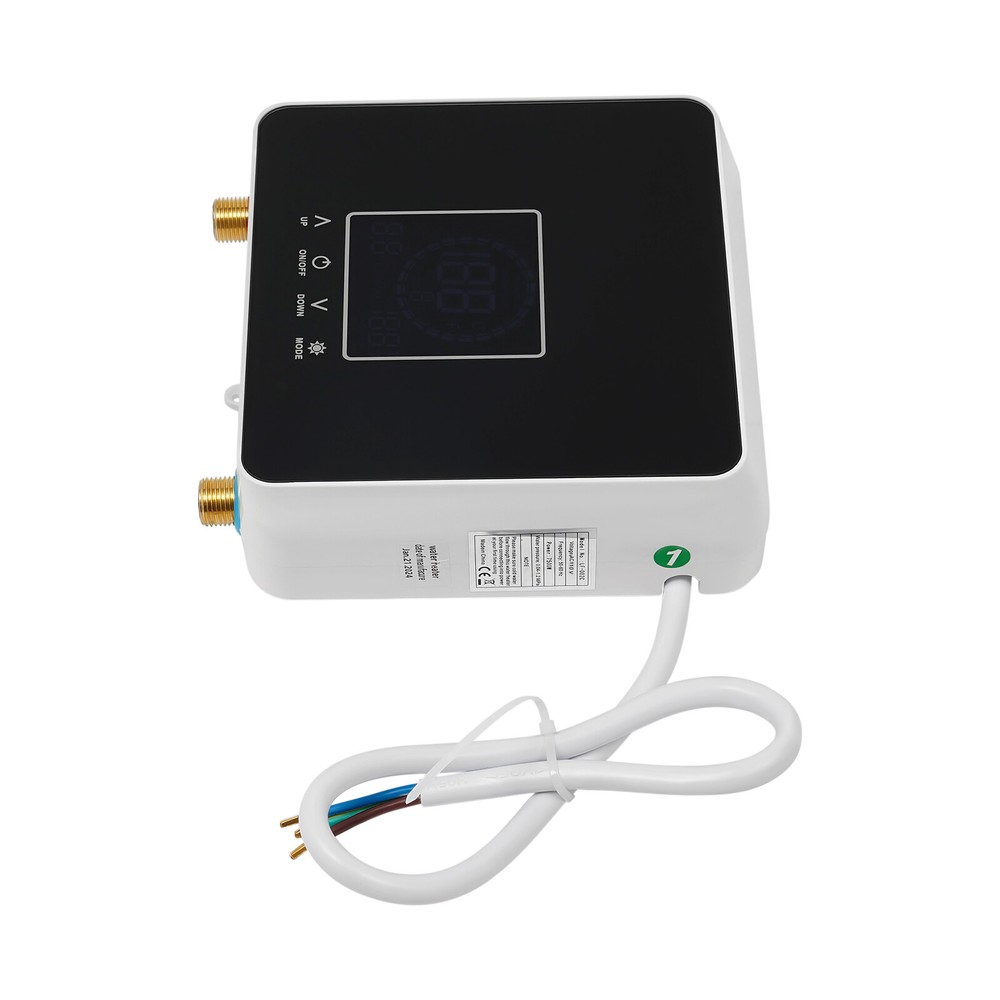 Square Electric Water Heater Modern Novel Design 5500w Instant Water Heater