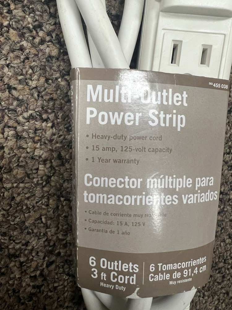 YLPT-2-1 (6 OUTLET) SURGE PROTECTOR