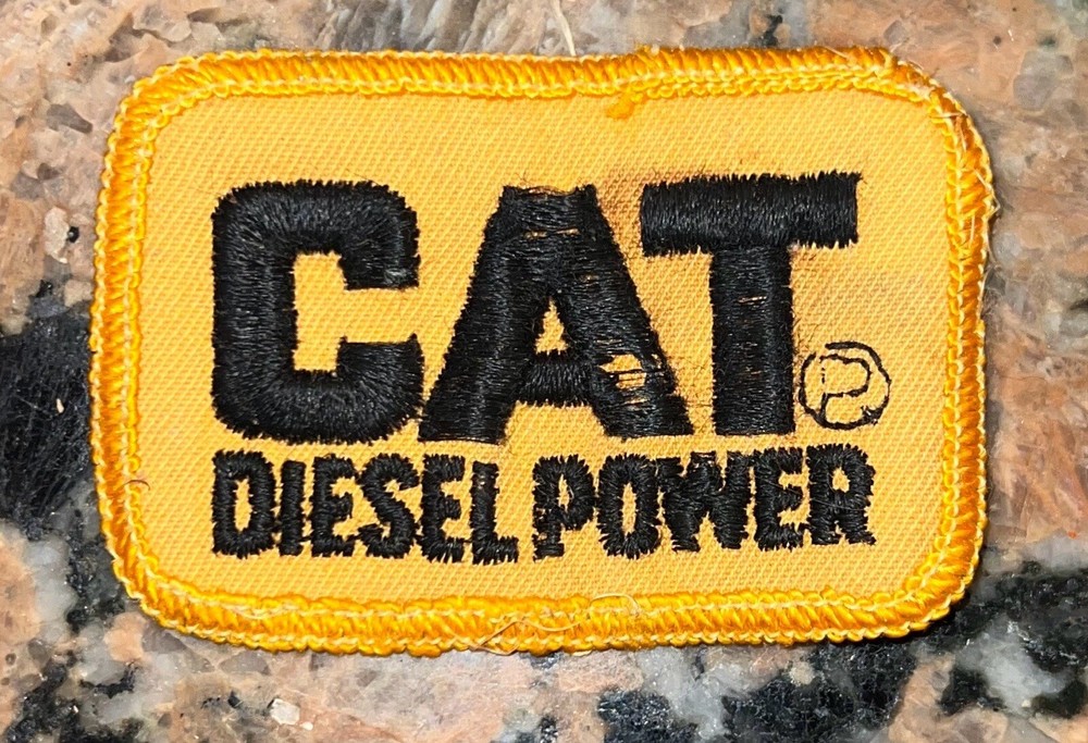 Vintage CAT Diesel Power Patch 3” x 2”
