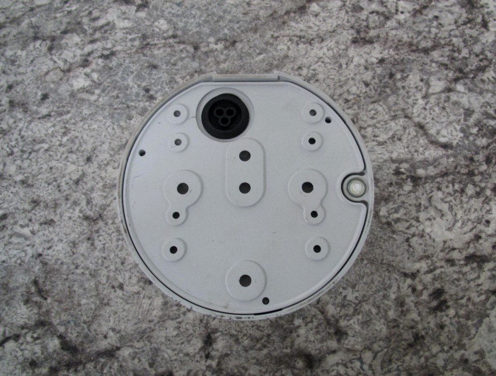 Pelco IMEBB-VS / IMELD1-1ES Dome Security Camera Backbox / Clear Lower Dome Used