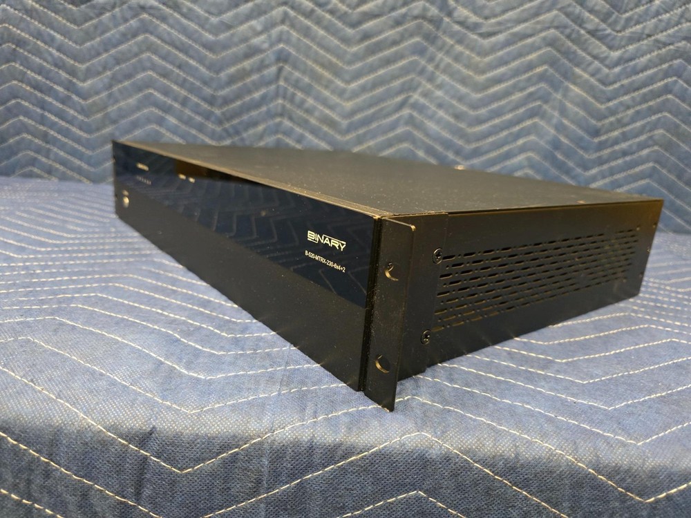 Binary B-520-MTRX-230-6x4+2 HDMI Matrix Switch Tested Working w/ PSU Rackmount
