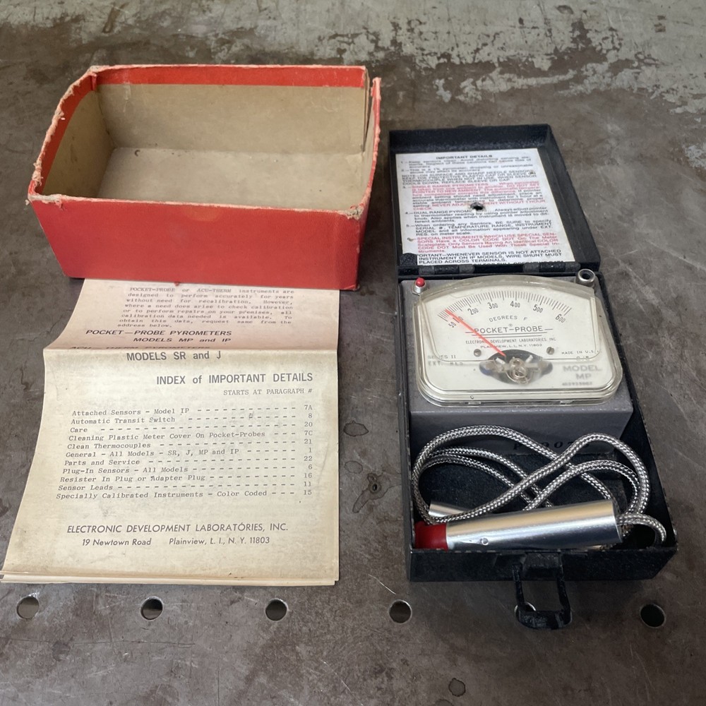 Pocket Probe Pyrometer Model MP