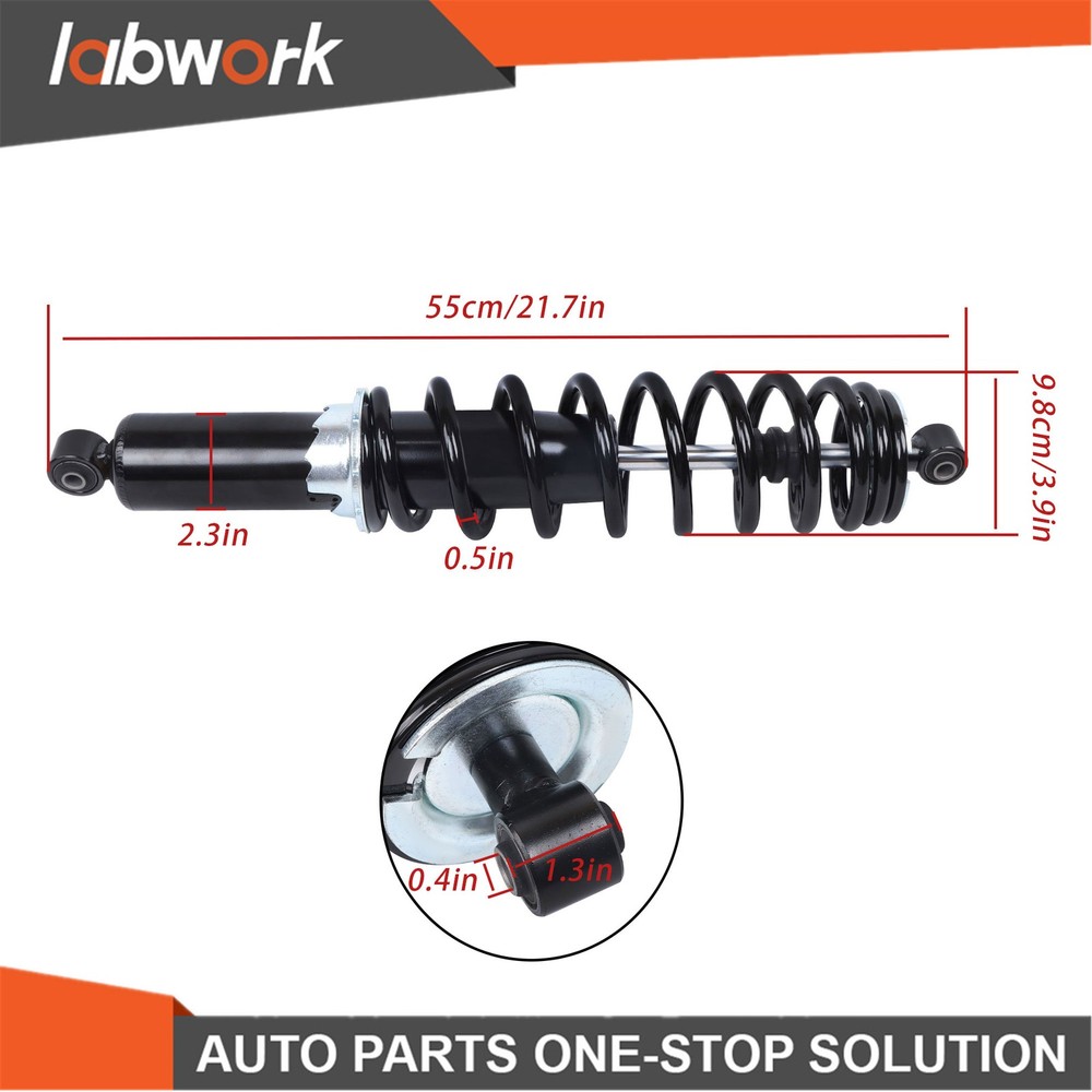 Labwork 2PCS Front Left Right Shock Absorber For Can Am Commander 1000 2011-2017