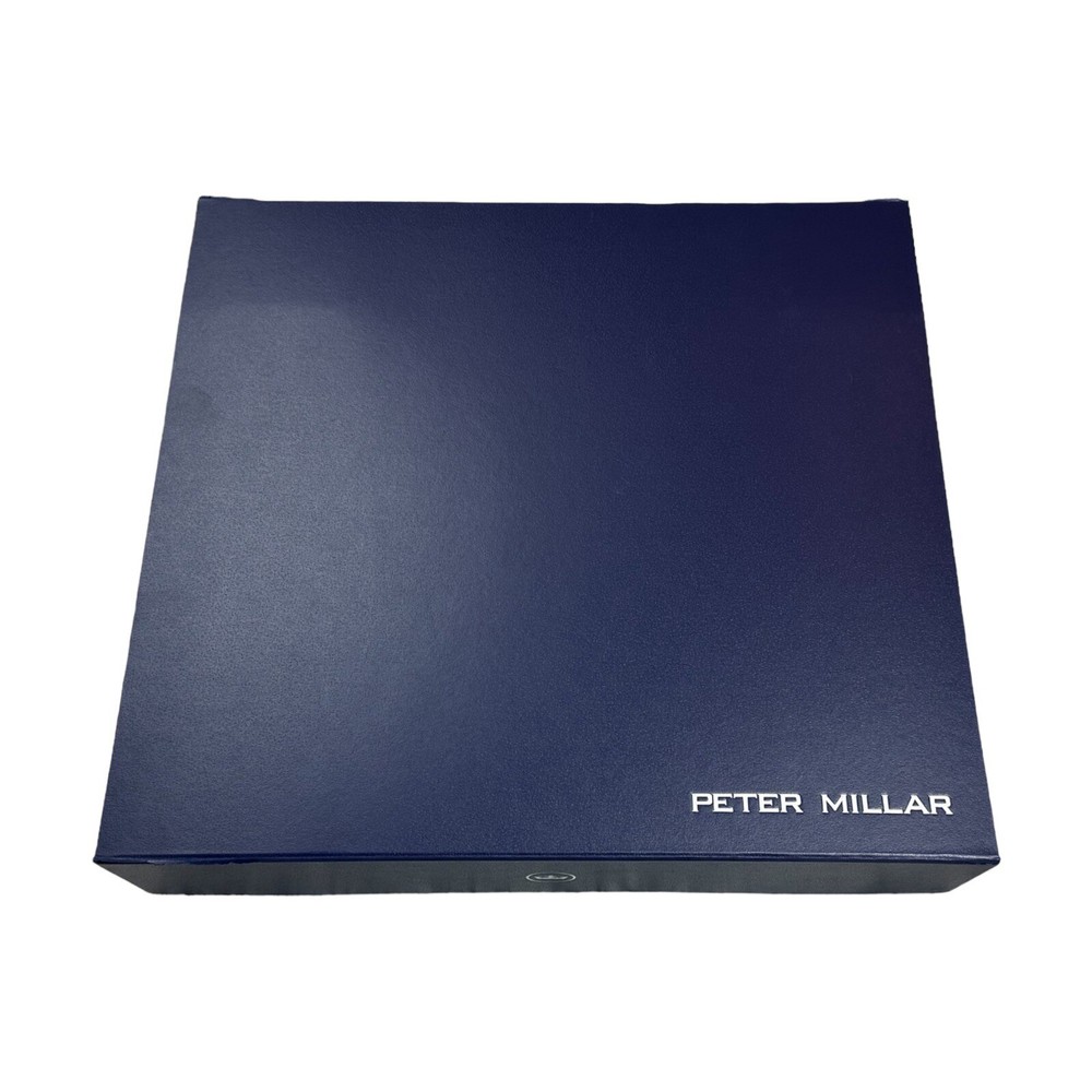 Authentic Peter Millar Magnetic Gift Storage Box w Tissue 15.75”x17”x3.5”