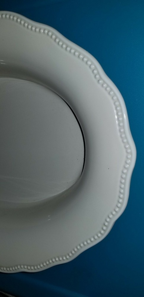 OVAL BAKING DISH Blackhawk Marketing CASSEROLE Ceramic Cream embossed