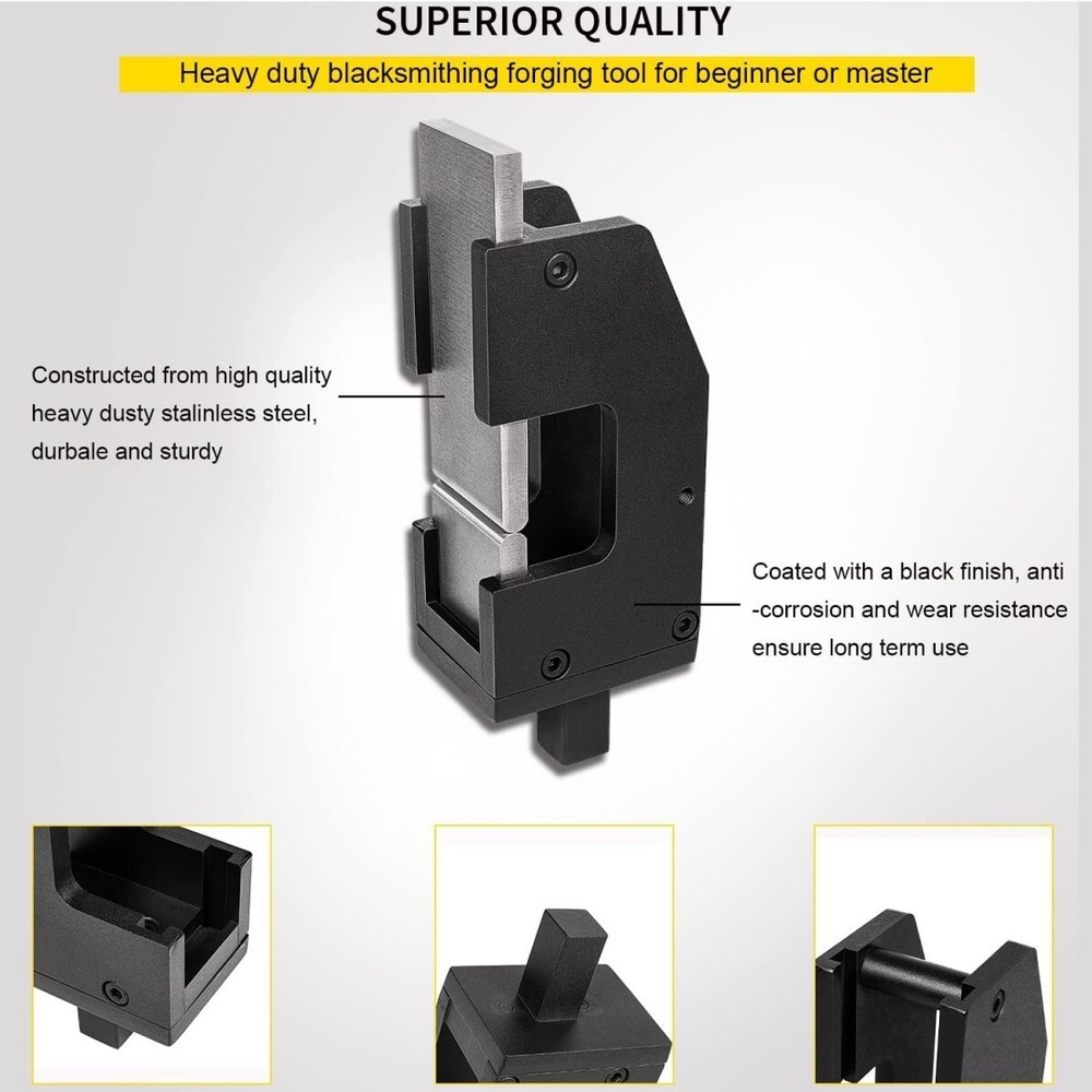 Blacksmith G2 Guillotine Tool - Blacksmith Slash Tool - Fullering Tool