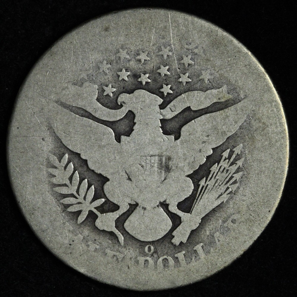1895-O Barber Silver Half Dollar E324 ZZCE