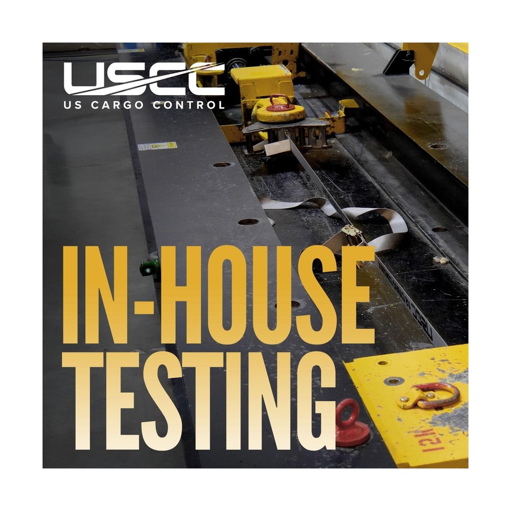 US Cargo Control E Track Straps 2" x 16' (8-Pack), 4,400 LBS Break Strength, ...