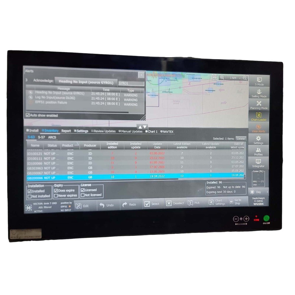 SEALL MULTI COMPUTER ECDIS TYPE HD 24T21 HATTELAND USED