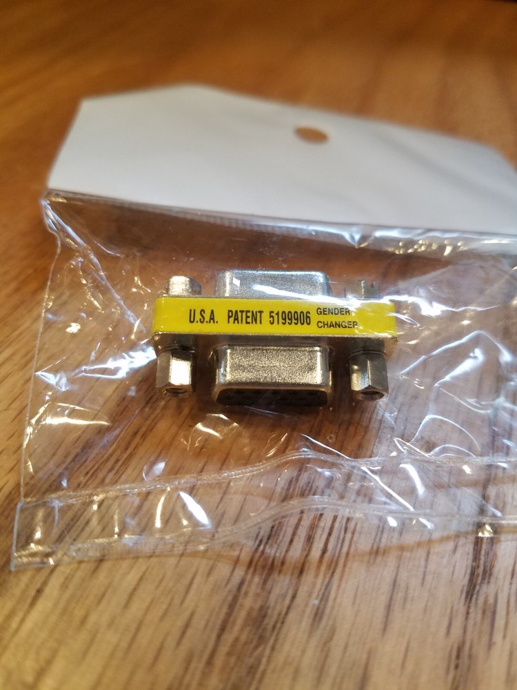 Mini Gender Changer patent 5199906