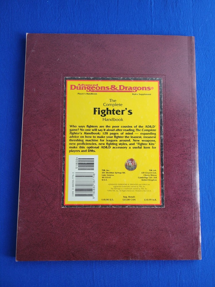 The Complete Fighter's Handbook - AD&D