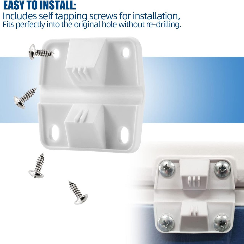 Cooler Plastic Hinges kit Replacement for Coleman Coolers - - 4 Pack