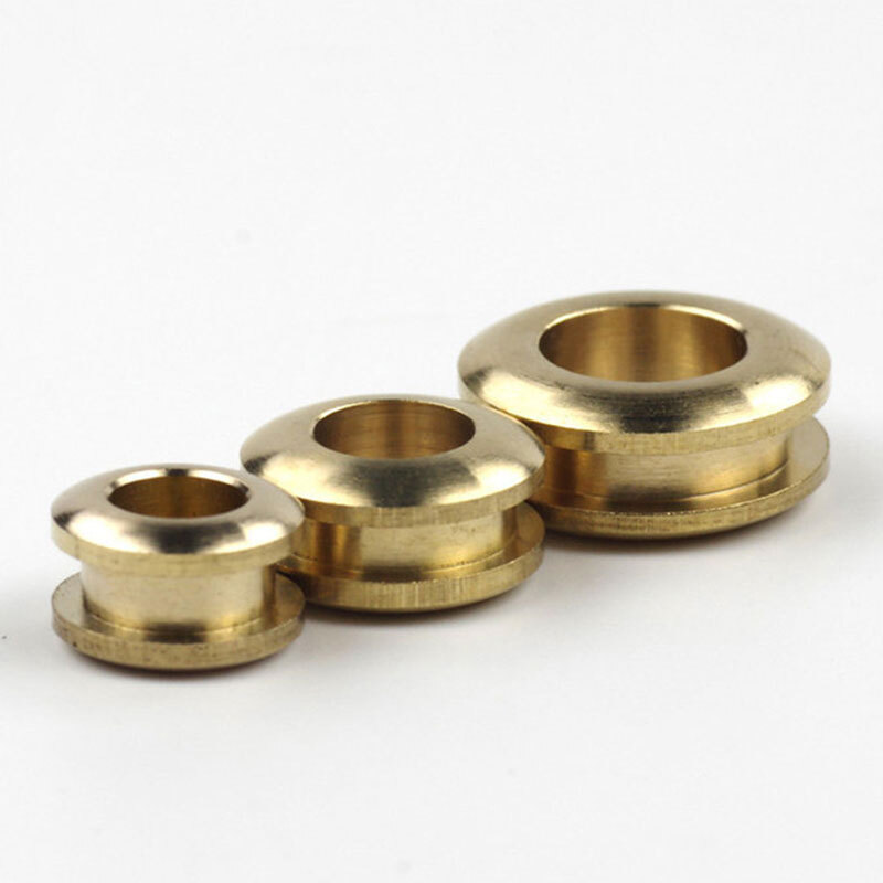 Solid Brass Screw Eyelets With Washer Grommets Leather Craft Bag Accessories 6US