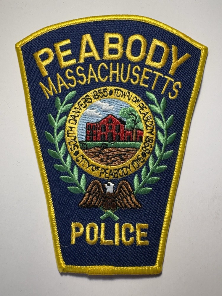 Peabody Massachusetts Police Patch