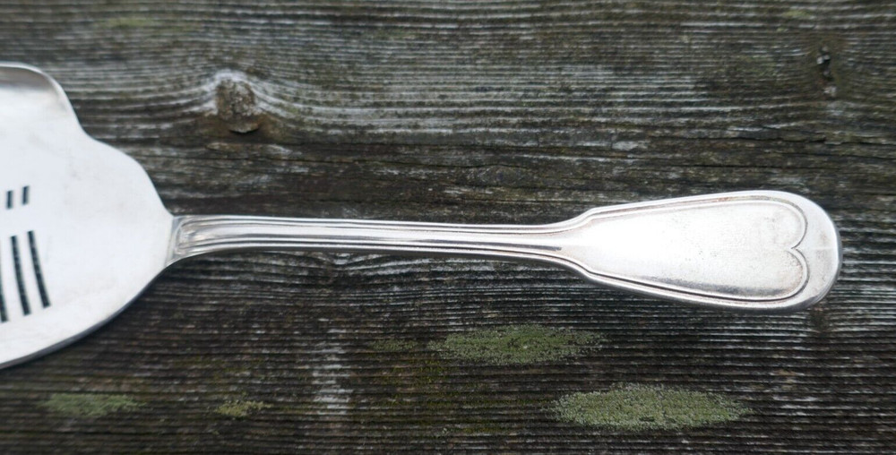 Antique Dated 1907 Dutch .833 Fine Silver Fish Server - 12.25" Long