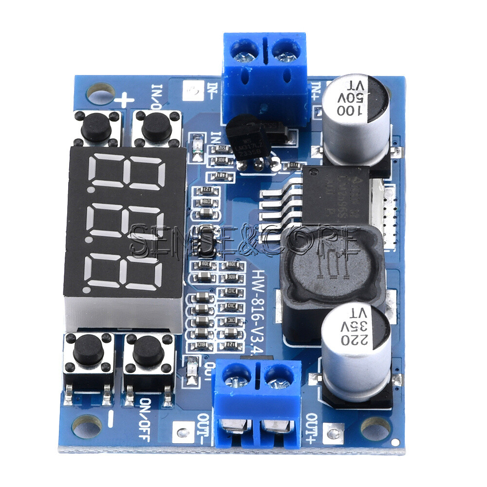 LM2596 DC-DC Adjustable Step-Down Power Supply Module Voltage Regulator Module-