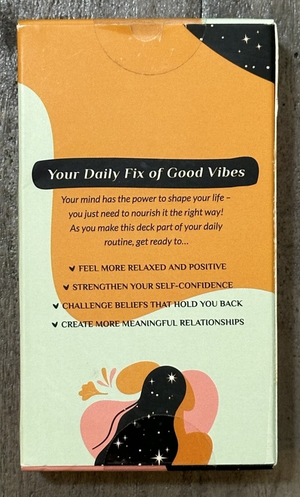 Mindful Souls Affirmation Card Deck 62 Thoughtful Affirmations - New Open Box