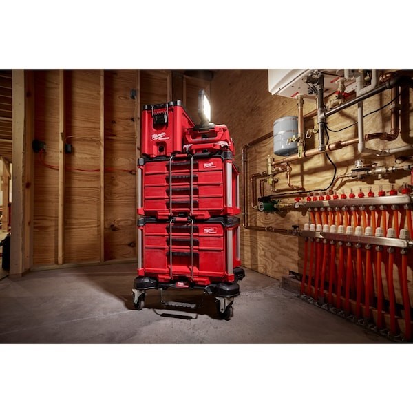 Milwaukee Packout 4-Drawer Tool Box -Red/Black (48-22-8444)
