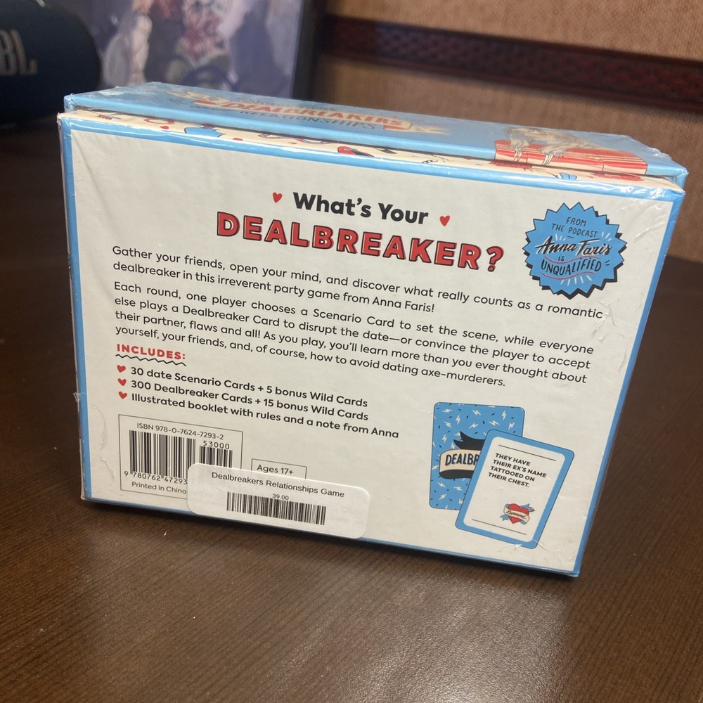 DEALBREAKERS - Anna Faris - A Game About Relationships