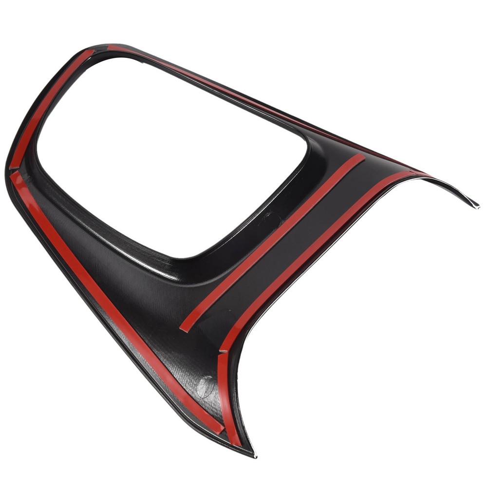 Glossy Black Central Gear Panel Control Panel Decal Interior Modification8315