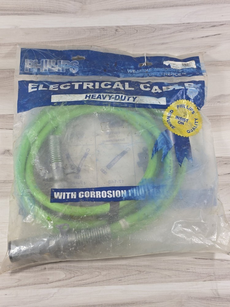 Philips 30-2051 Electrical Cable ABS LectraFlex Straight GREEN for 7-Way Socket