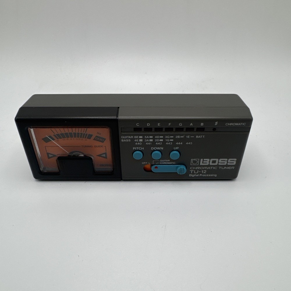 BOSS TU-12 Chromatic Tuner From Japan