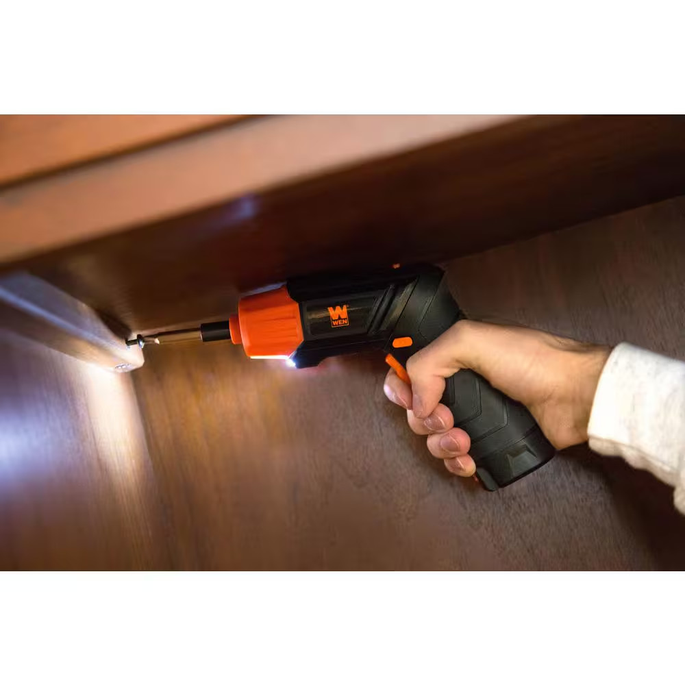 4-Volt Max Lithium Ion Rechargeable Cordless Electric Screwdriver and Flashlight