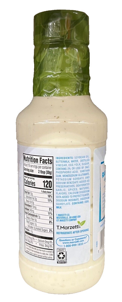 Marzetti Ranch Salad Dressing 16 oz