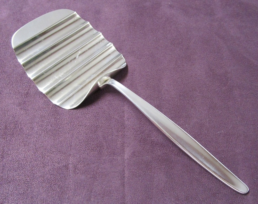 Mid Century Modern German Silverplate Asparagus Server WMF Unknown Pattern   G