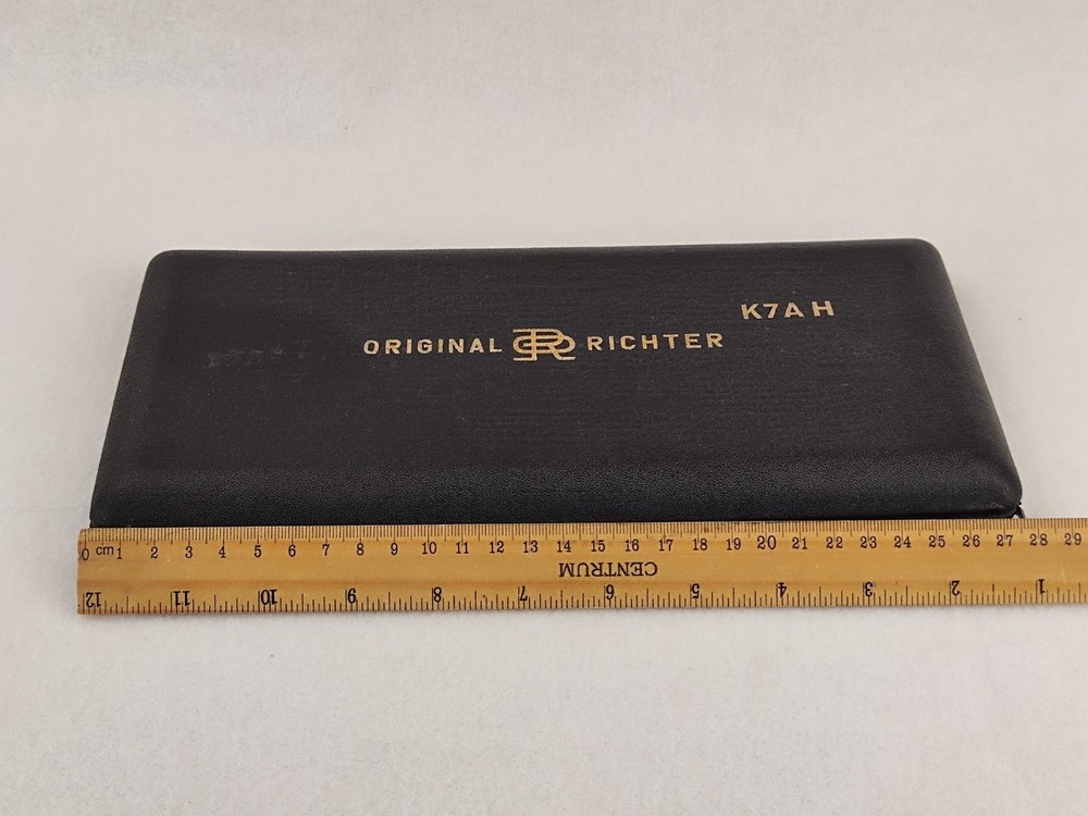 Antique German Original Richter K7AH Precision Technical Drafting Tools Full Set