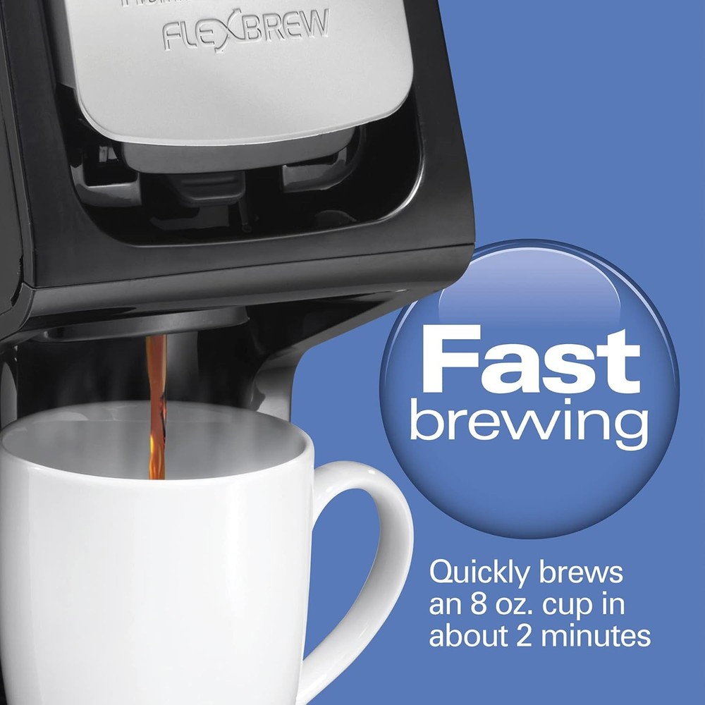 Hamilton Beach FlexBrew Single Serve Coffee Maker, (49900)