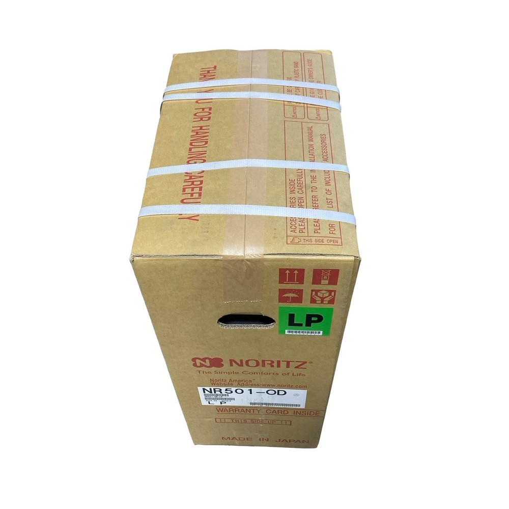 Noritz Tankless Water Heater NR501-OD LP Outdoor Liquid Propane Residential Tank