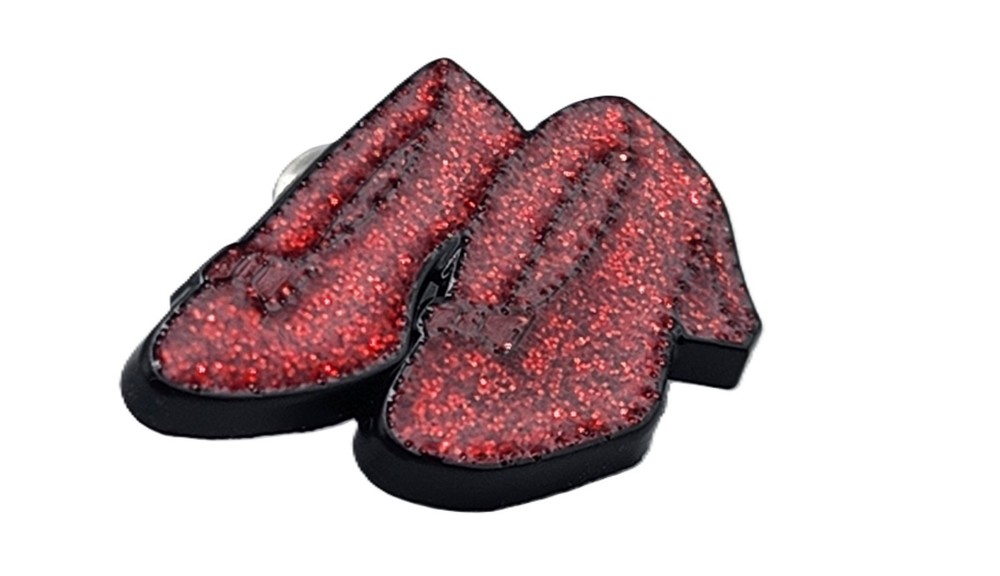 The Wizard of Oz Ruby Slippers Enamel Lapel Pin