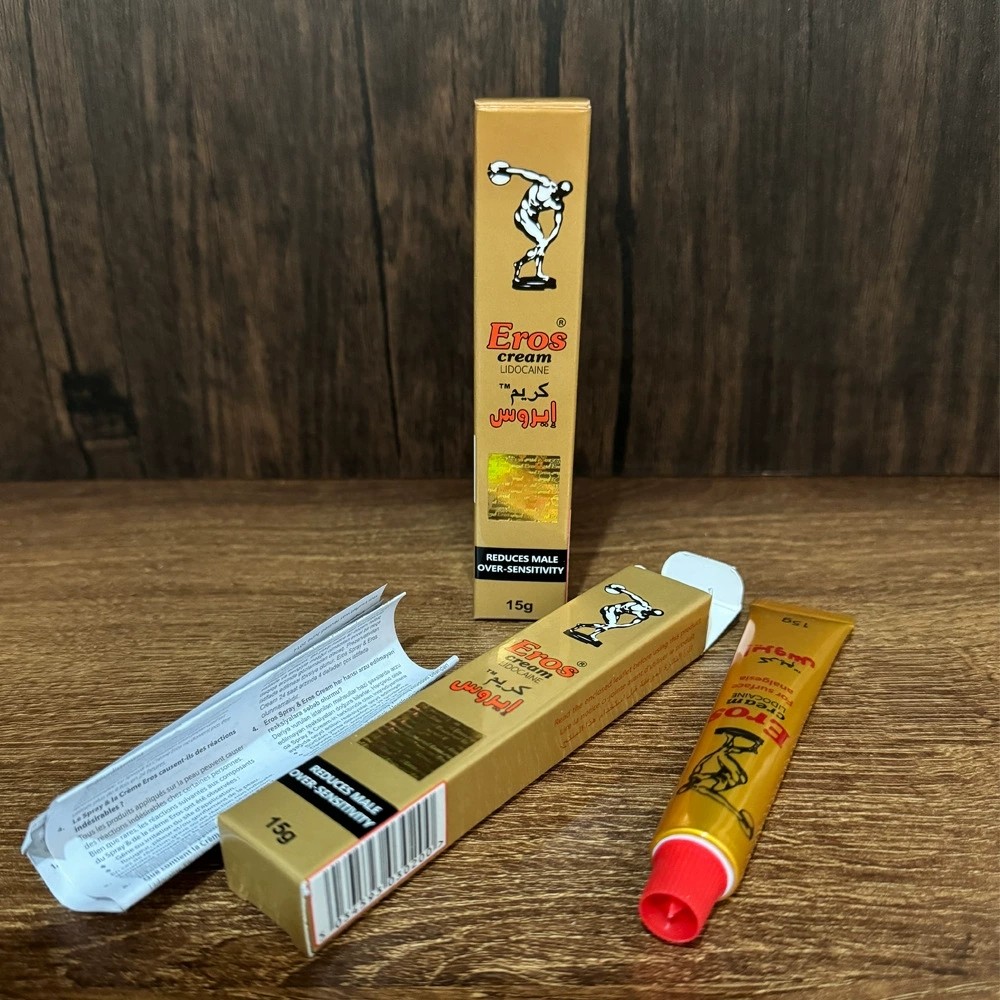 Eros Men Delay Cream 15g New With Box