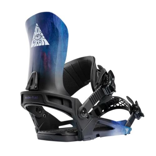 Nidecker Kaon-Plus Snowboard Bindings, Bio Black, X-Large
