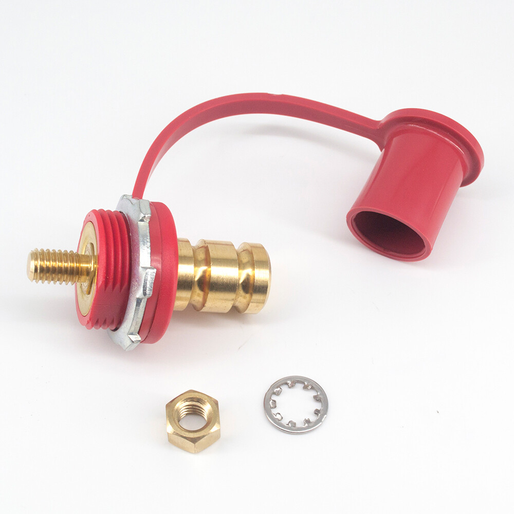 Remote Jumper Battery Terminal Positive Power Junction Charging Post 3/8" Stud