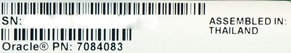 ORACLE SUN SPARC T7-2 Server Memory Riser 7084052 7084083