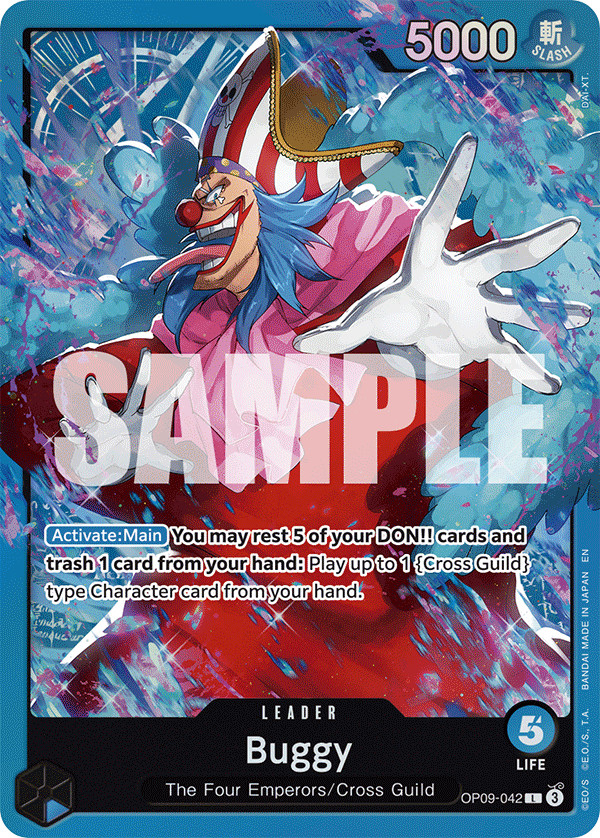 One Piece card game: Starter Deck ST25 - Buggy Blue (ST-25)