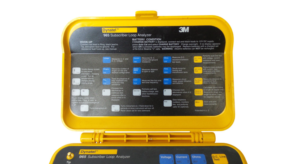 3M Dynatel 965 Subscriber Loop Analyzer - Free Shipping