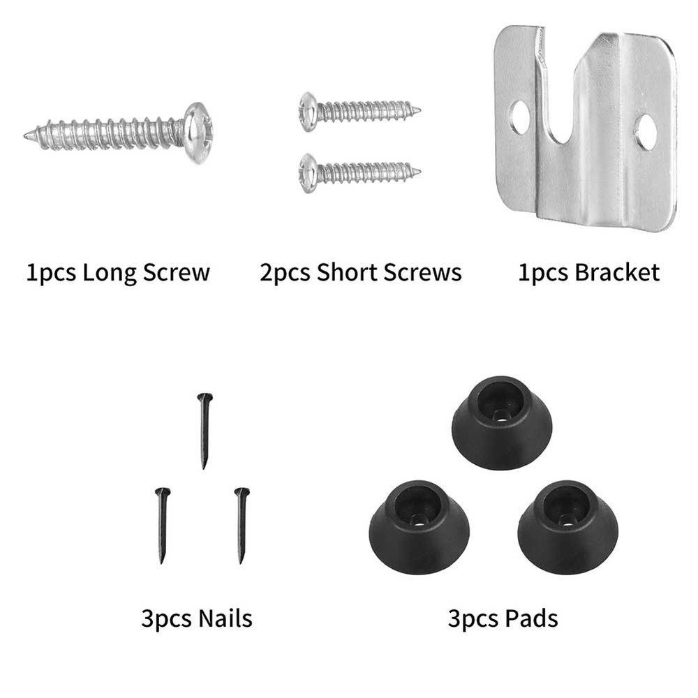 for Dartboard For Wall Mount Bracket Kit Includes All Necessary Screws