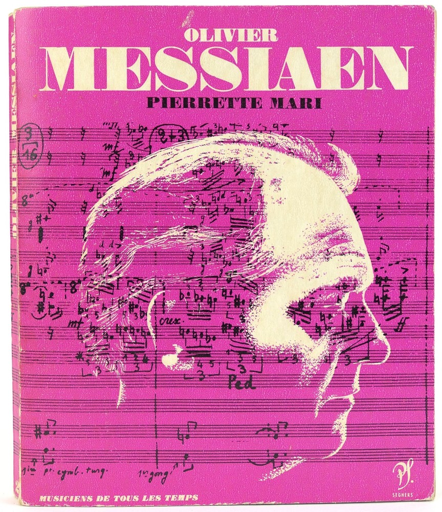 MESSIAEN, Olivier. (1908–1992) [Mari, Pierrette. (b. 1929)]: SIGNED BOOK