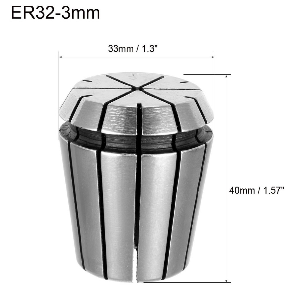 ER32 3mm Spring Collet Chuck for CNC Engraving Machine Lathe Milling Tool