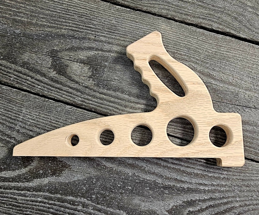 OAK TABLE SAW SAFETY PUSH STICK HANDLE