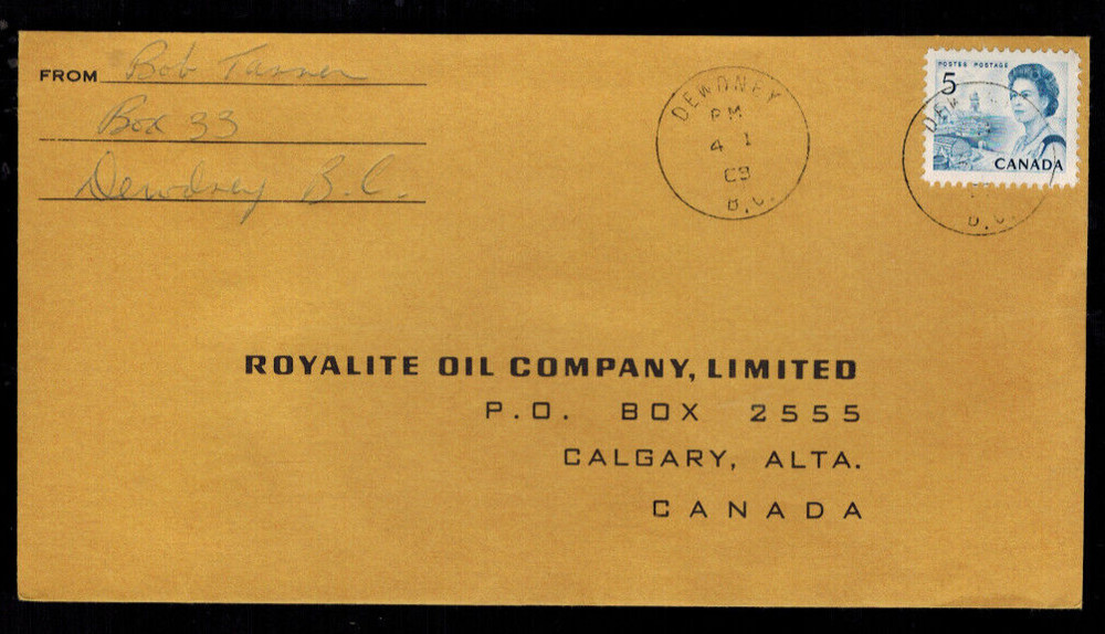 A-1925**Canada 1968 *Dewdney*, British Columbia