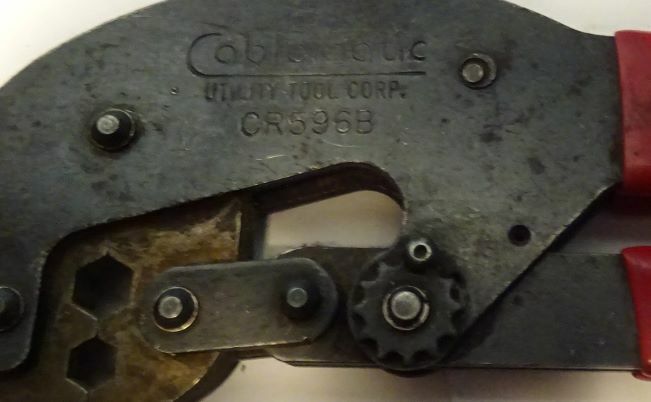 ** CABLEMATIC - CR596B - Industrial HEAVY DUTY Cable Hex Crimping Tool