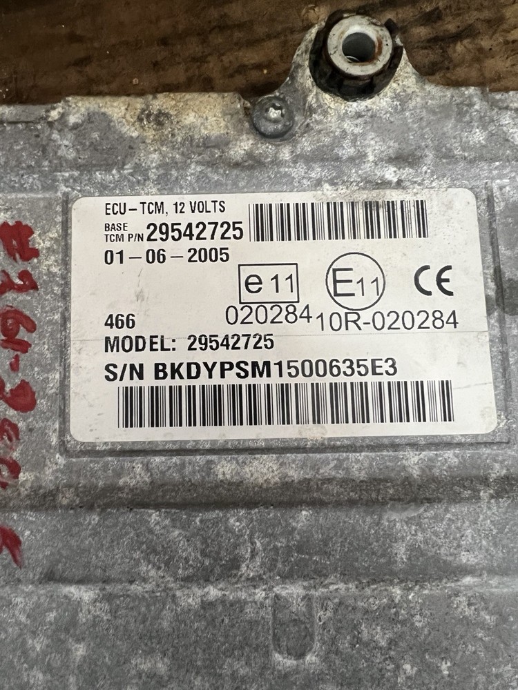 GMC ALLISON TRANSMISION CONTROL MODULE USED - PN 29542725