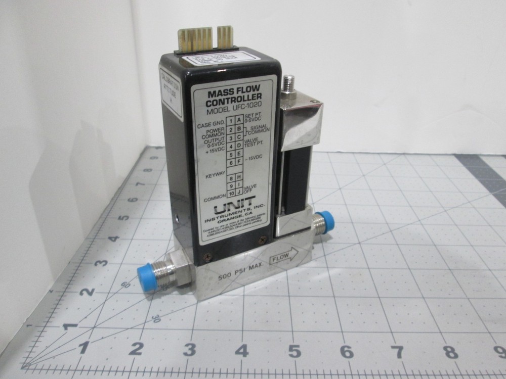 Unit, UFC-1020, Mass Flow Controller, WF6, 30 SCCM, Used