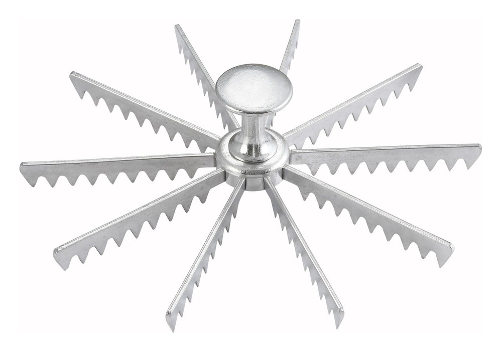 Winware 10-Cut Aluminum Pie and Cake Marker